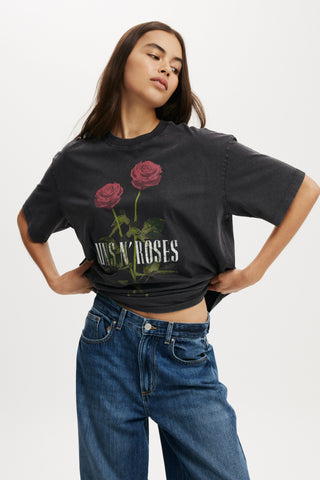 Guns n Roses Boxy Graphic Tee