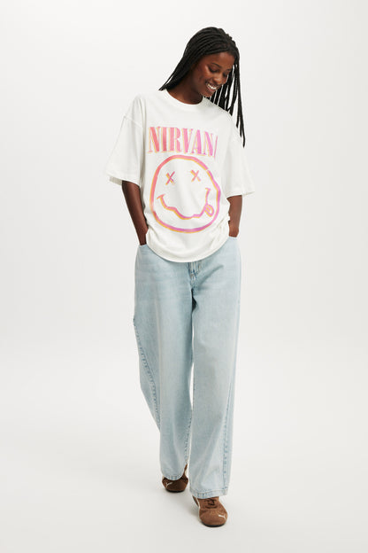 Nirvana Boxy Graphic Tee