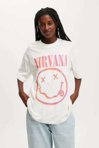 Nirvana Boxy Graphic Tee