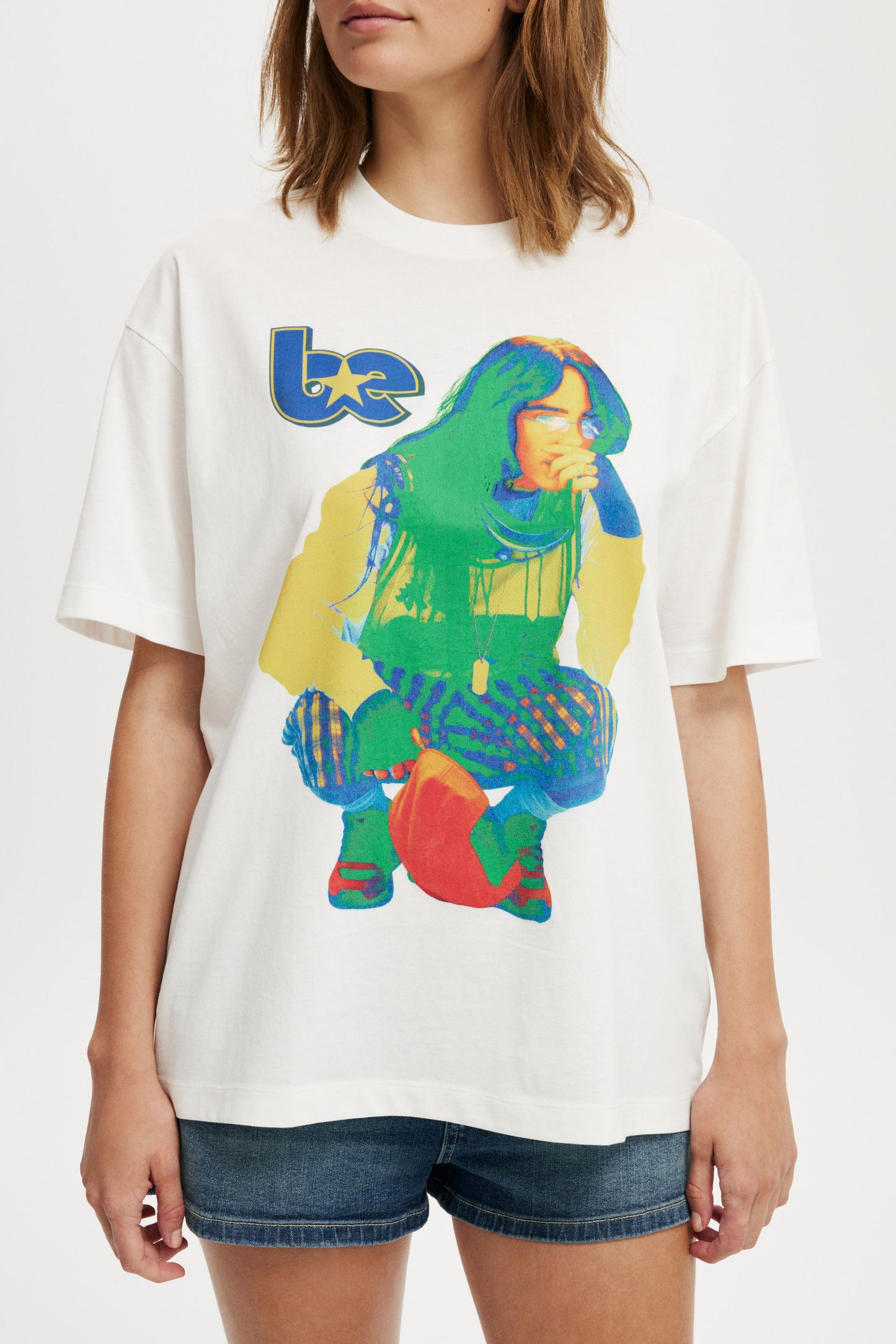 Billie Eilish Boxy Graphic Music Tee