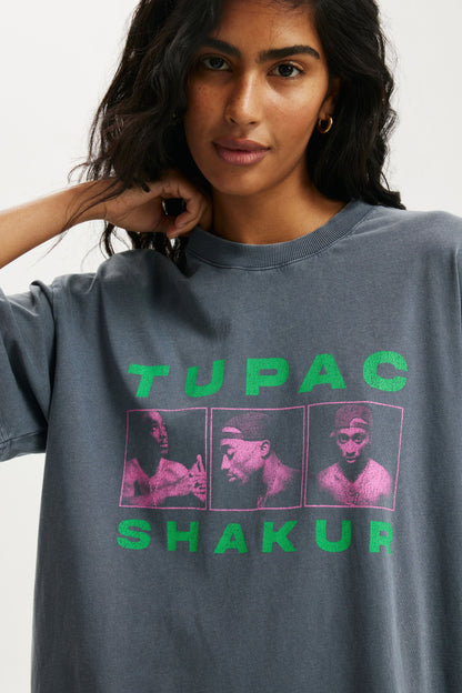 Tupac Boxy Graphic Tee