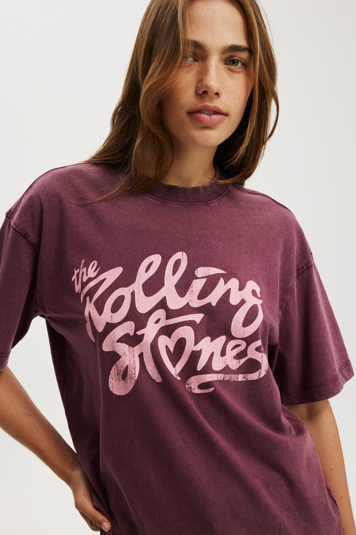 Rolling Stones Boxy Graphic Tee