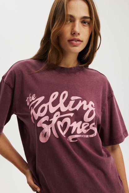 Rolling Stones Boxy Graphic Tee