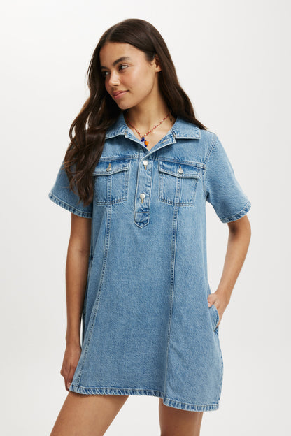 Original Denim Mini Dress