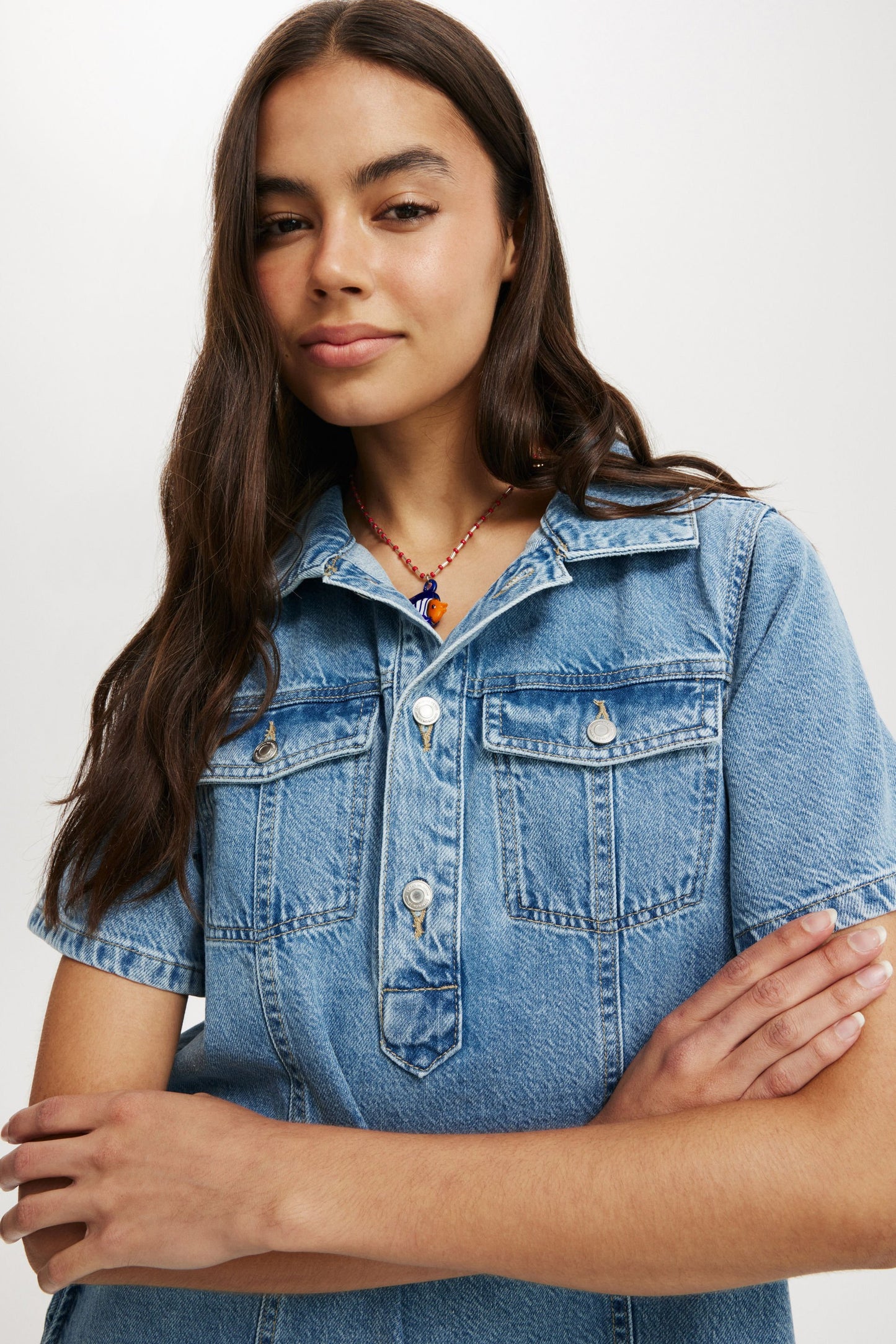 Original Denim Mini Dress