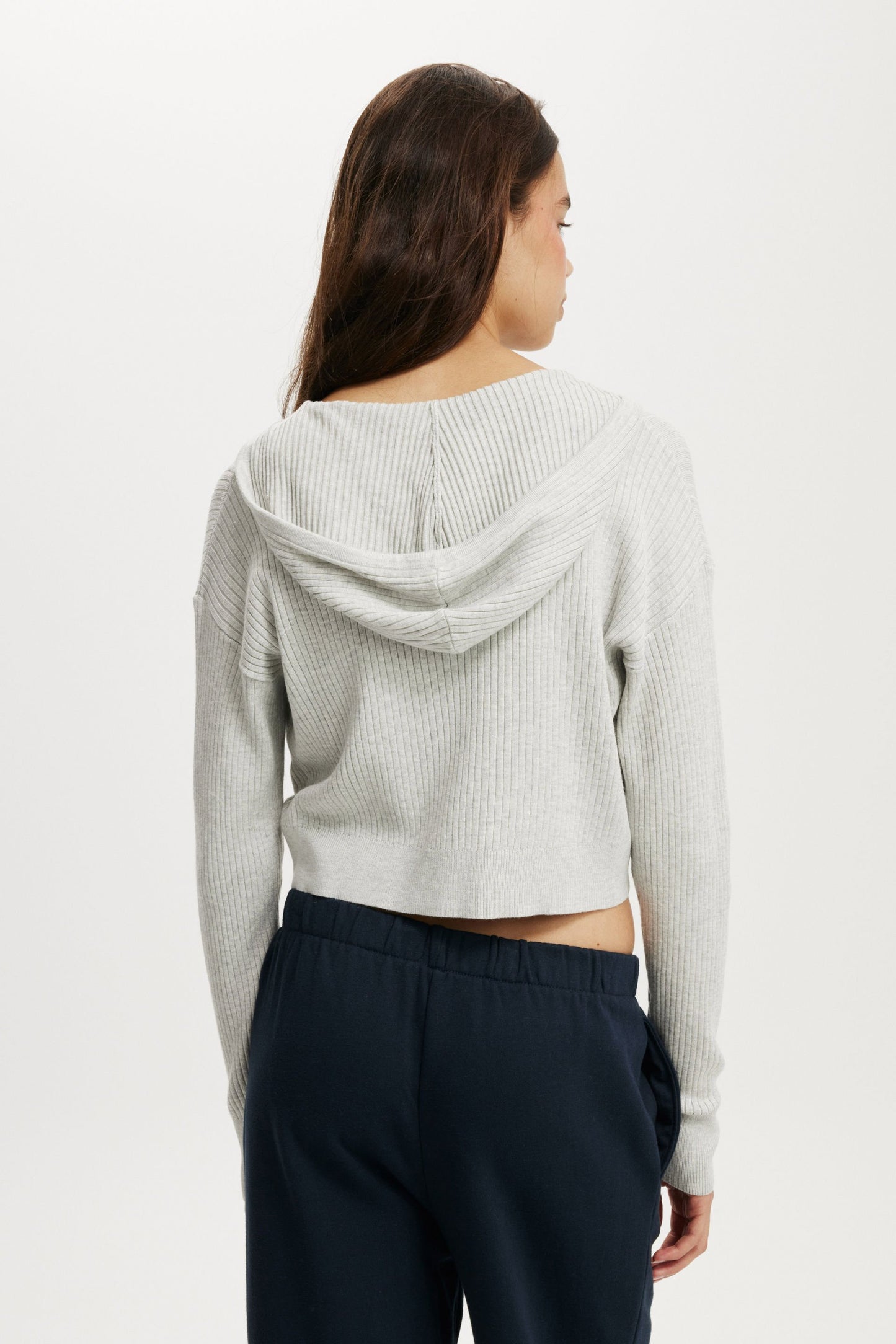 Zip It Good Hood Knit Cardigan