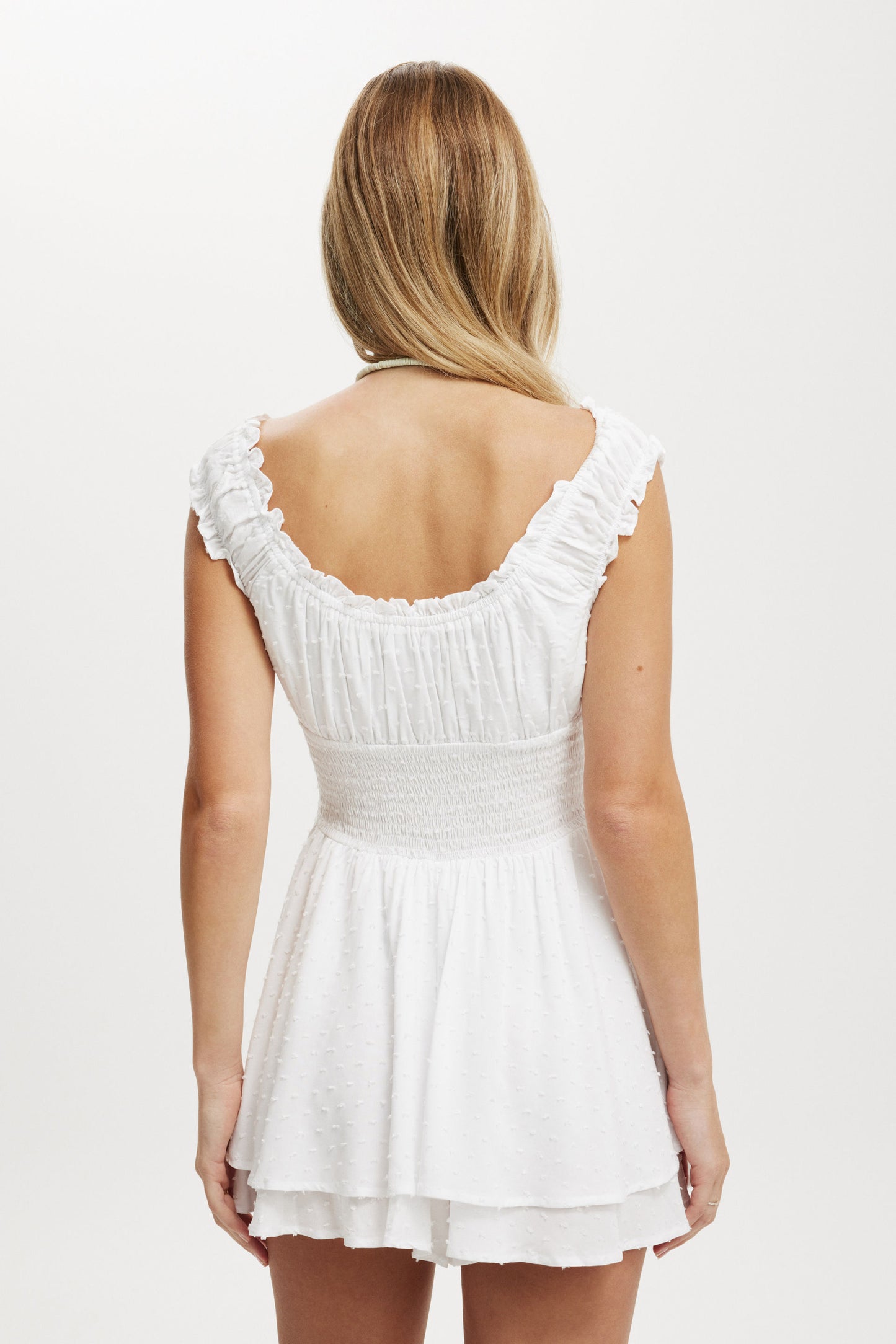 Sandy Tiered Playsuit