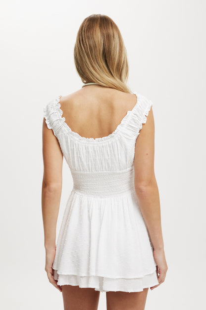 Sandy Tiered Playsuit