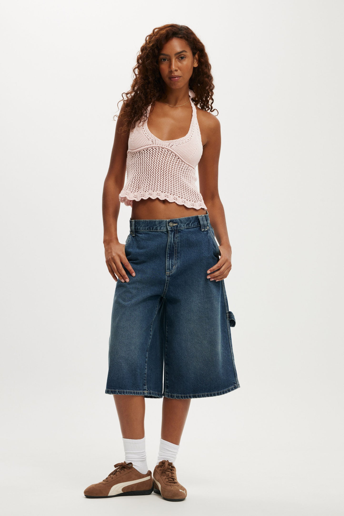 Crochet Scallop Halter