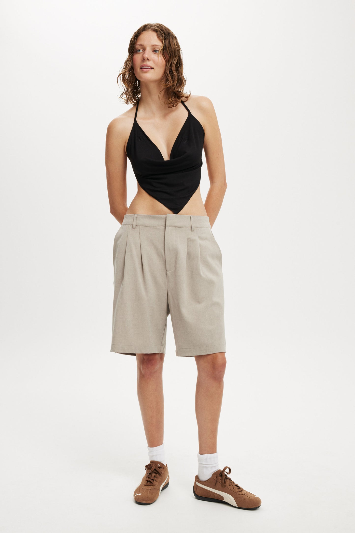 Jordie Cowl Neck Halter