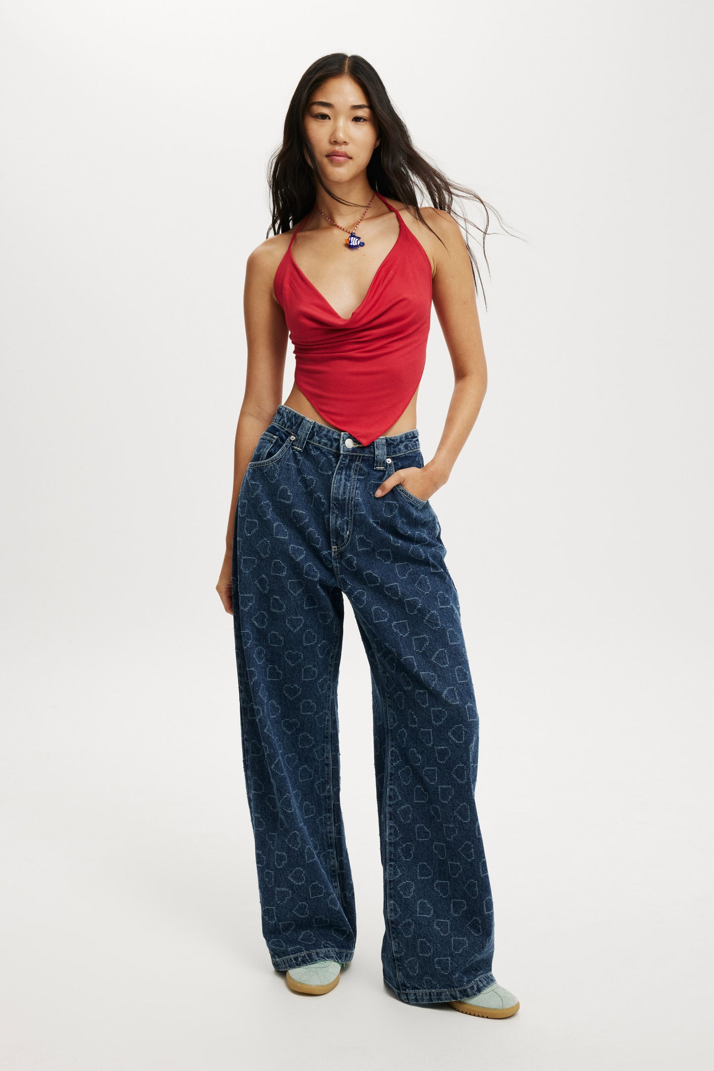 Jordie Cowl Neck Halter