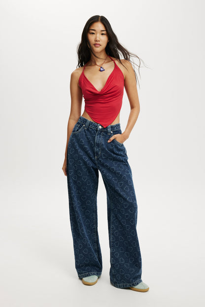 Jordie Cowl Neck Halter