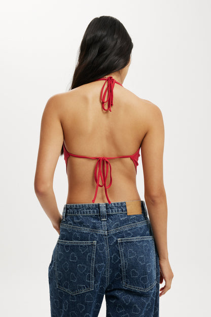 Jordie Cowl Neck Halter