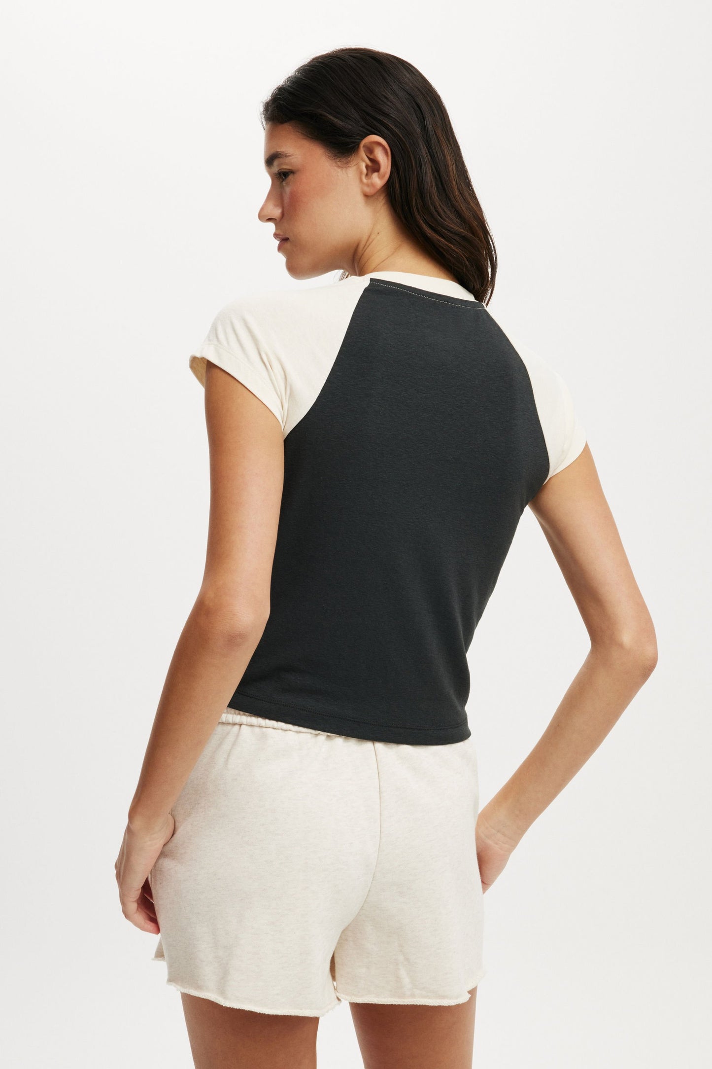 Retro Raglan Graphic Tee