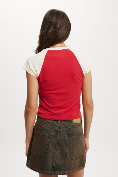 Retro Raglan Graphic Tee