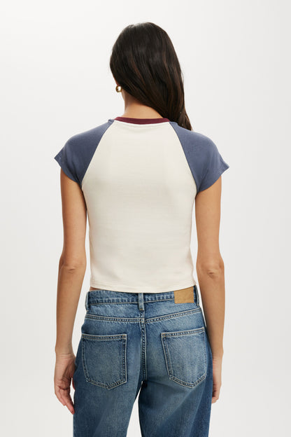 Retro Raglan Graphic Tee