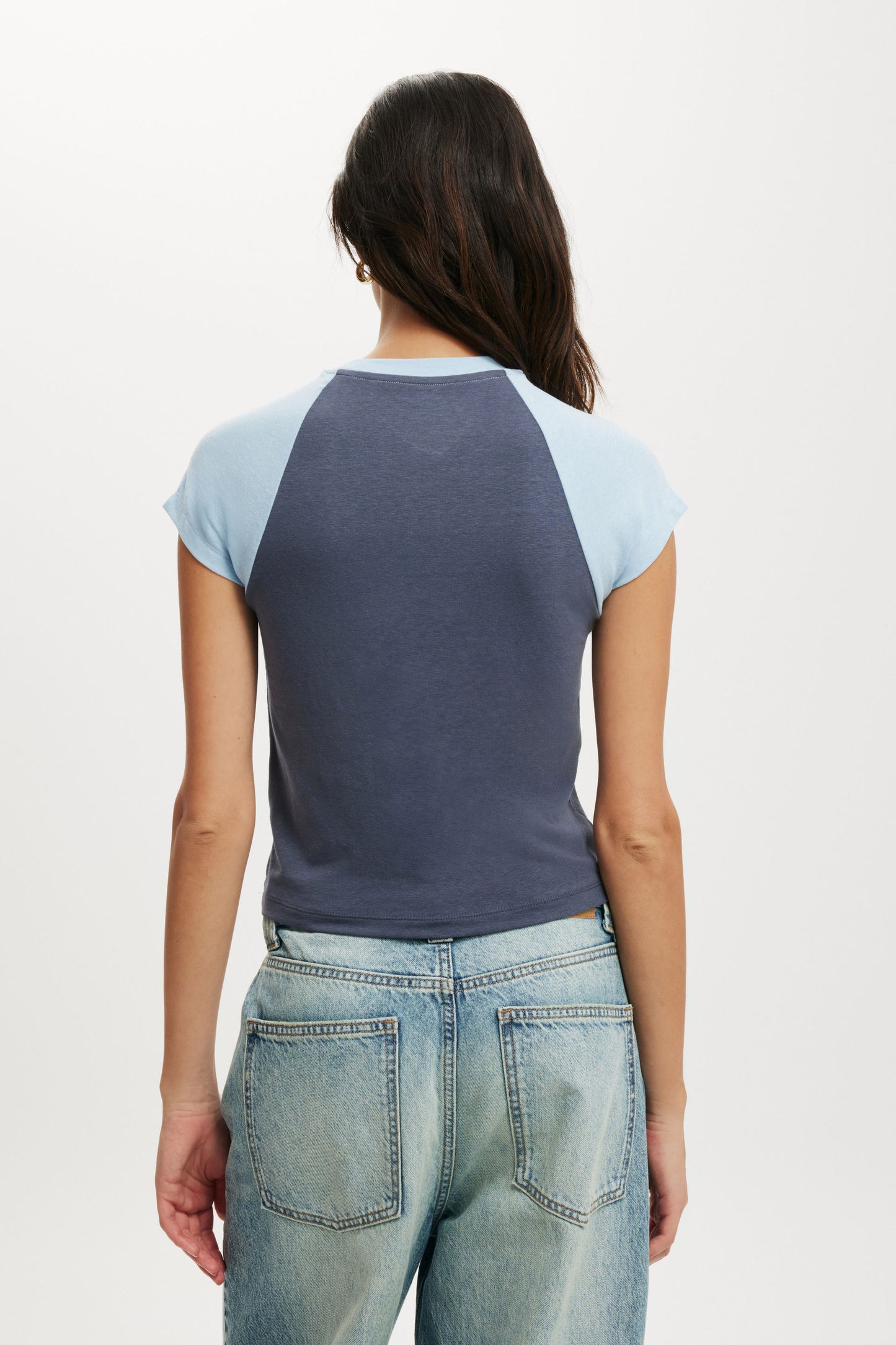 Retro Raglan Graphic Tee