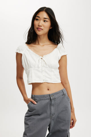 Kara Short Sleeve Top