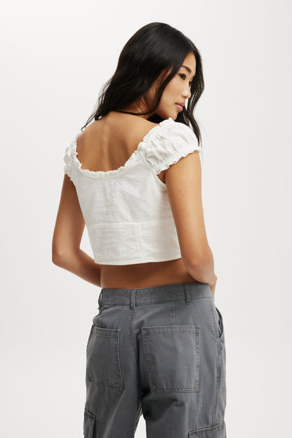 Kara Short Sleeve Top