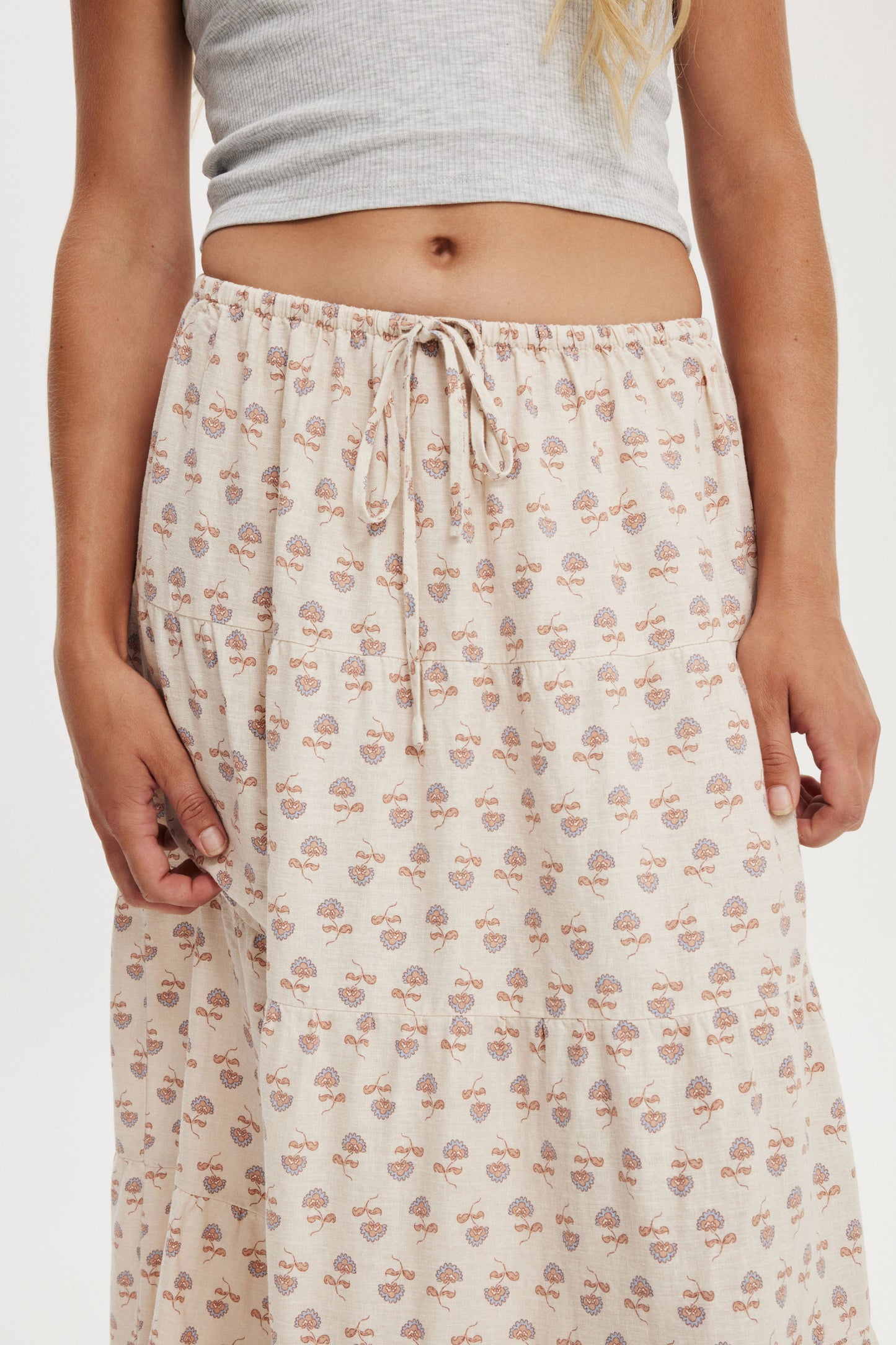 Haven Multi Tiered Maxi Skirt