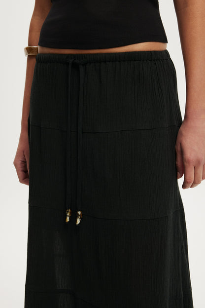 Haven Multi Tiered Maxi Skirt