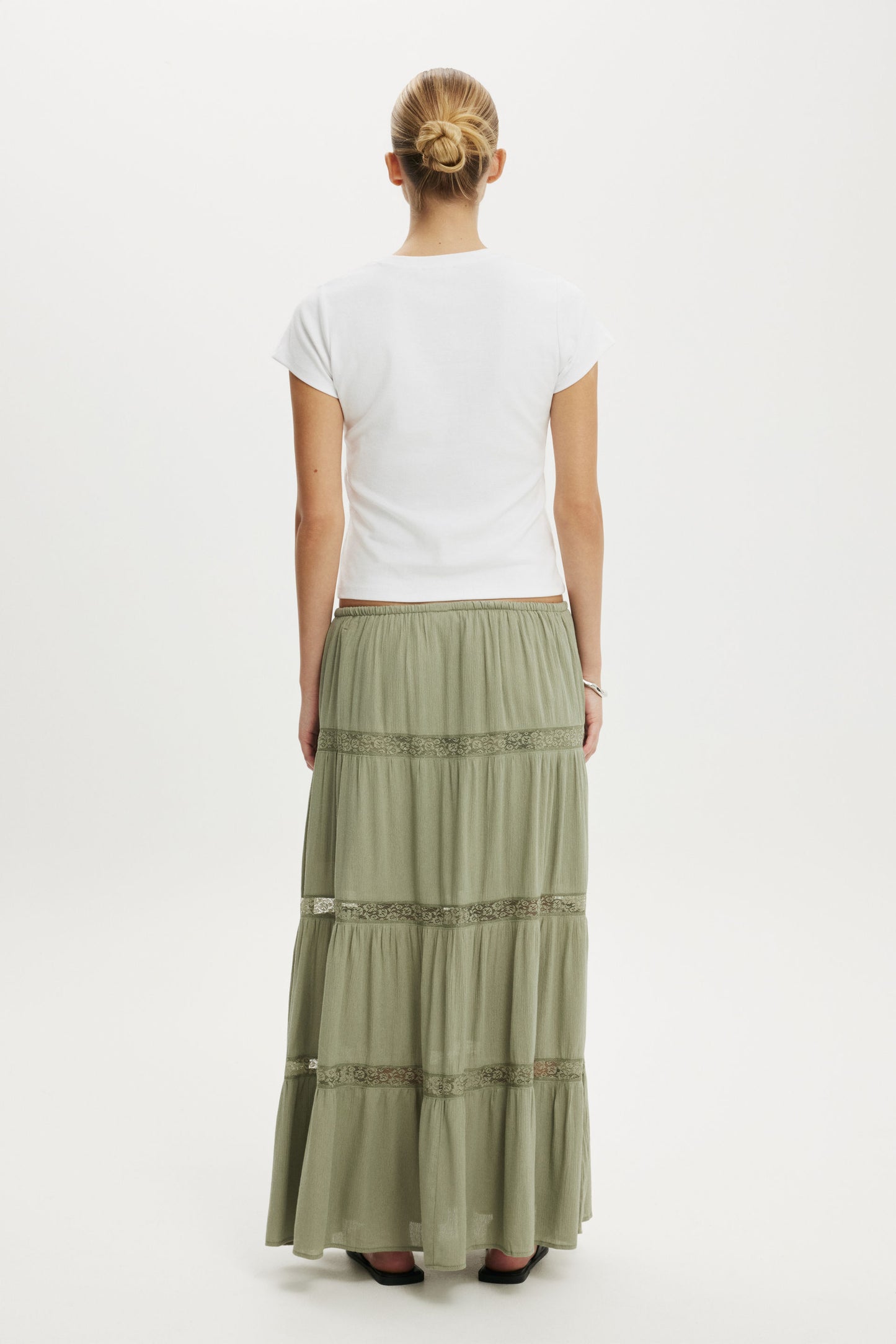 Haven Multi Tiered Maxi Skirt