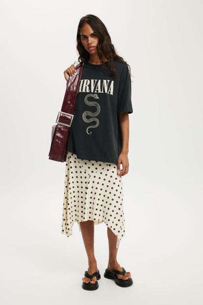 Nirvana Boxy Graphic Tee