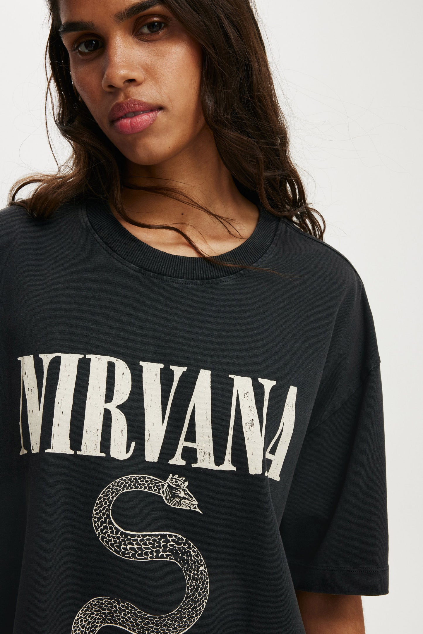 Nirvana Boxy Graphic Tee