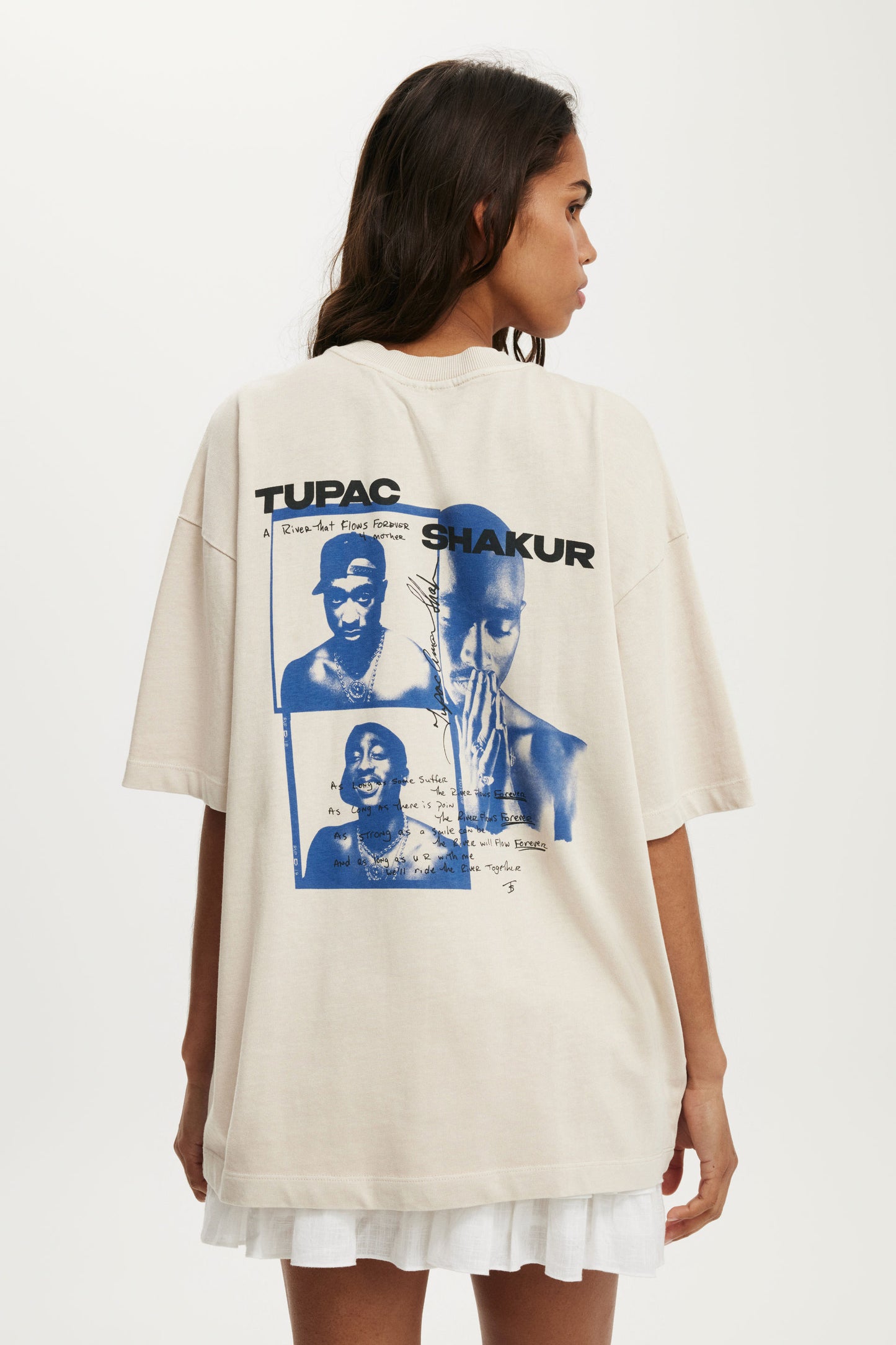 Tupac Boxy Graphic Tee