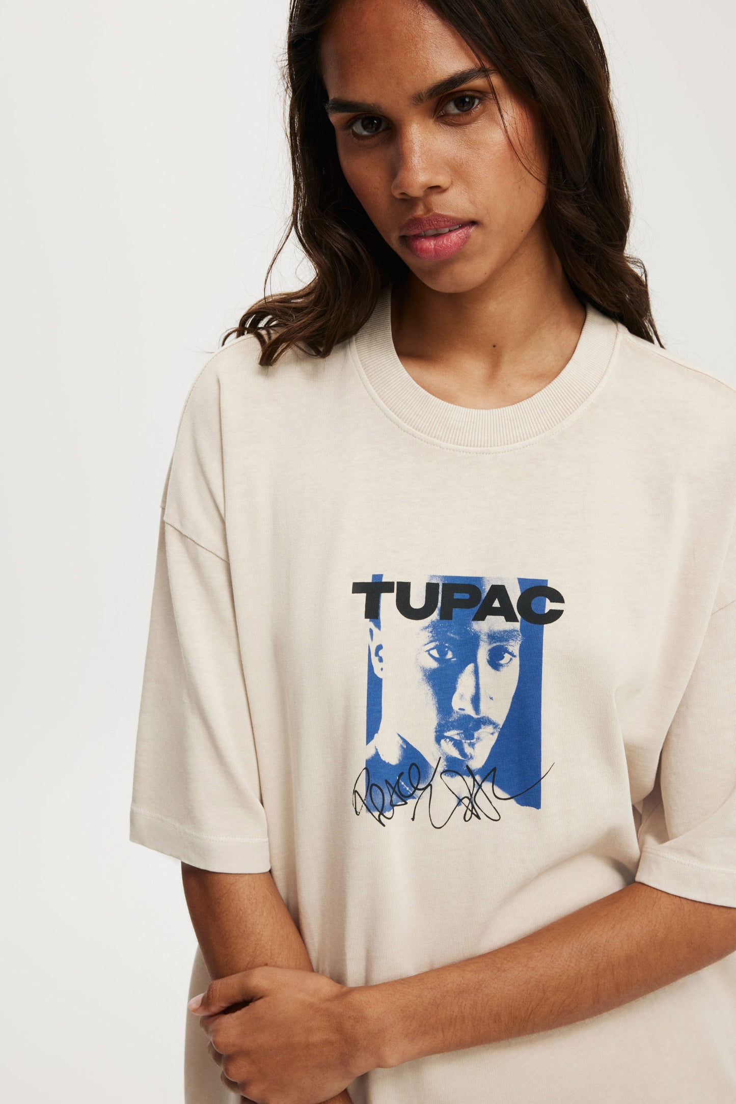 Tupac Boxy Graphic Tee