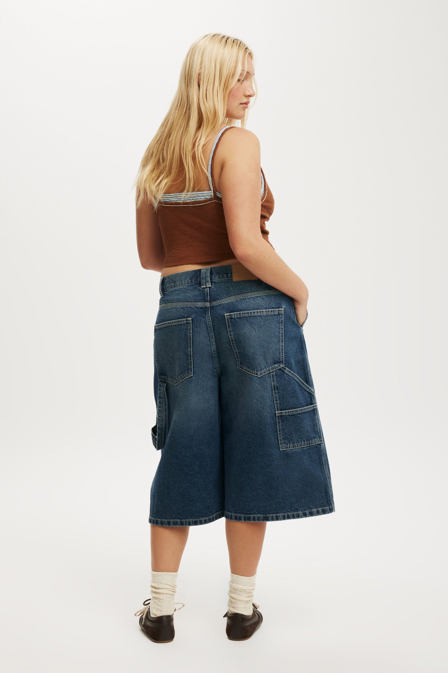 91 Baggy Denim Jort