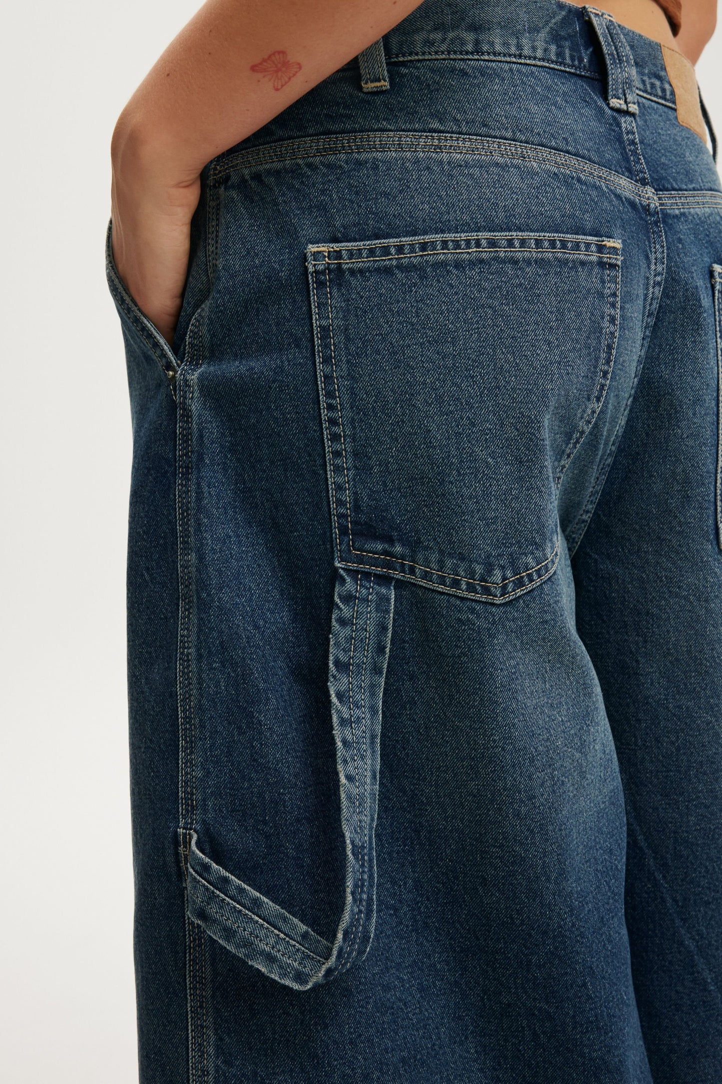 91 Baggy Denim Jort