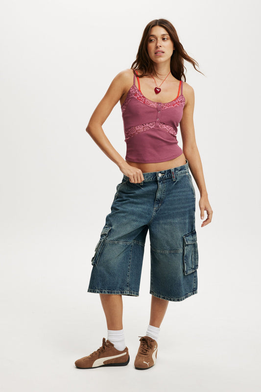 91 Baggy Denim Jort