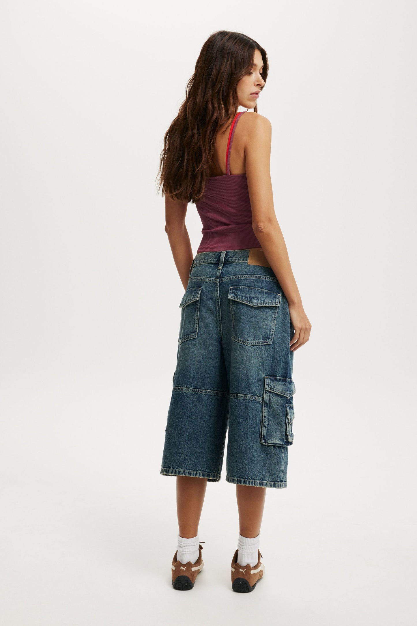 91 Baggy Denim Jort