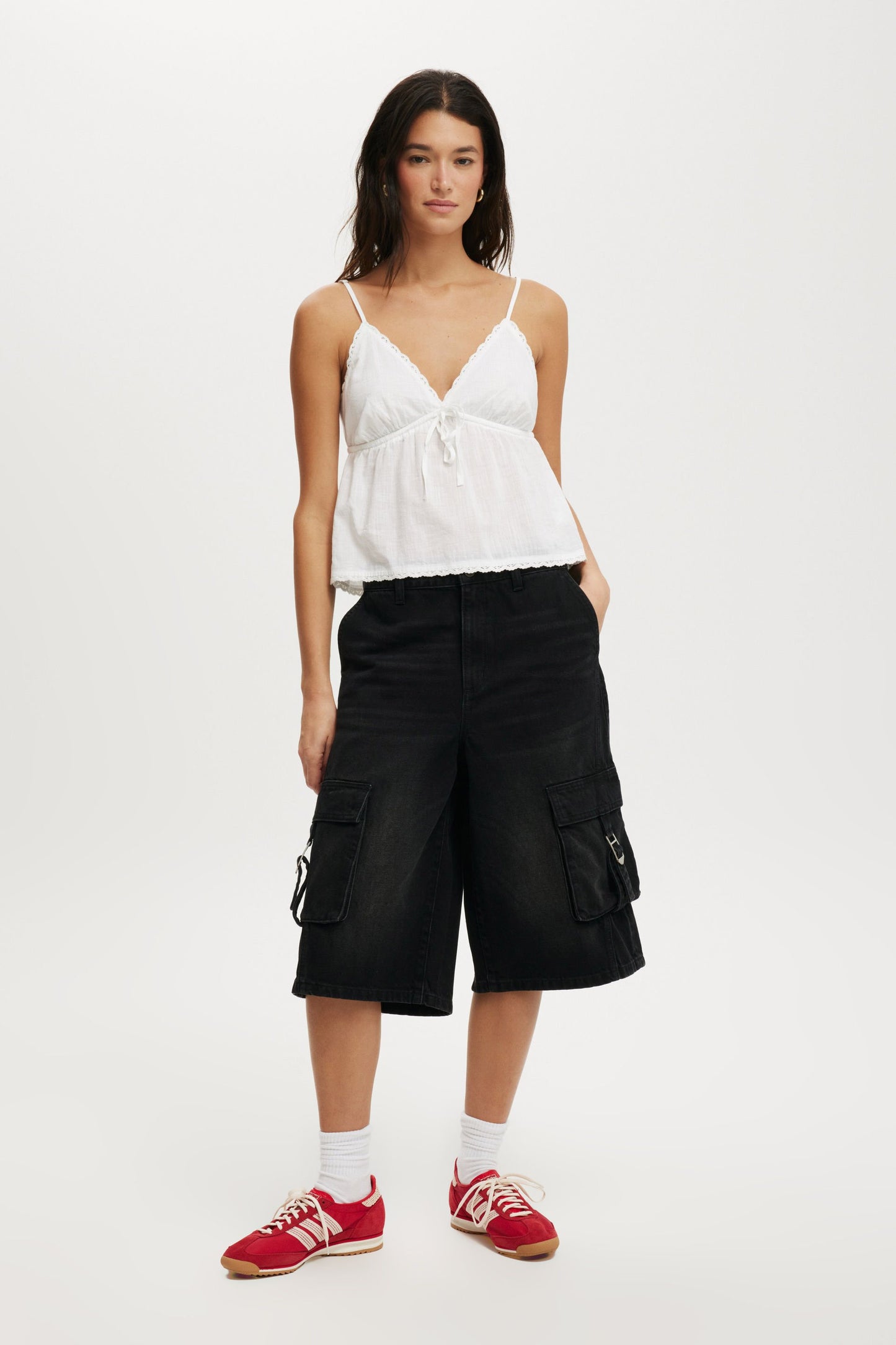 91 Baggy Denim Jort