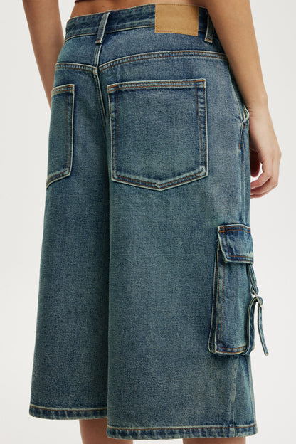 91 Baggy Denim Jort