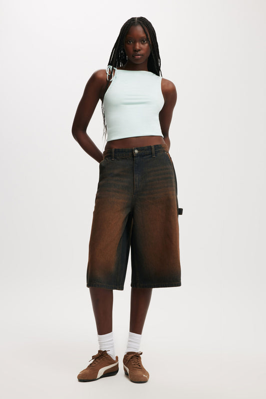 91 Baggy Denim Jort