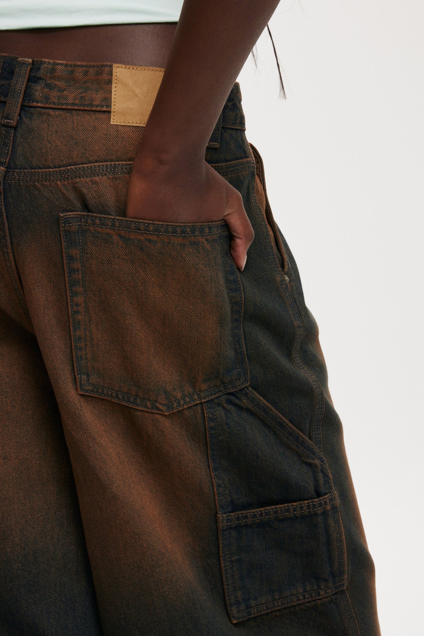 91 Baggy Denim Jort