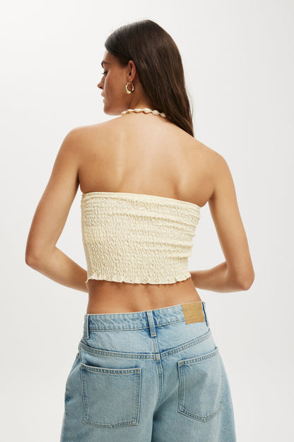 Claudia Halter Tube Top