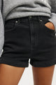 High Rise Micro Denim Short