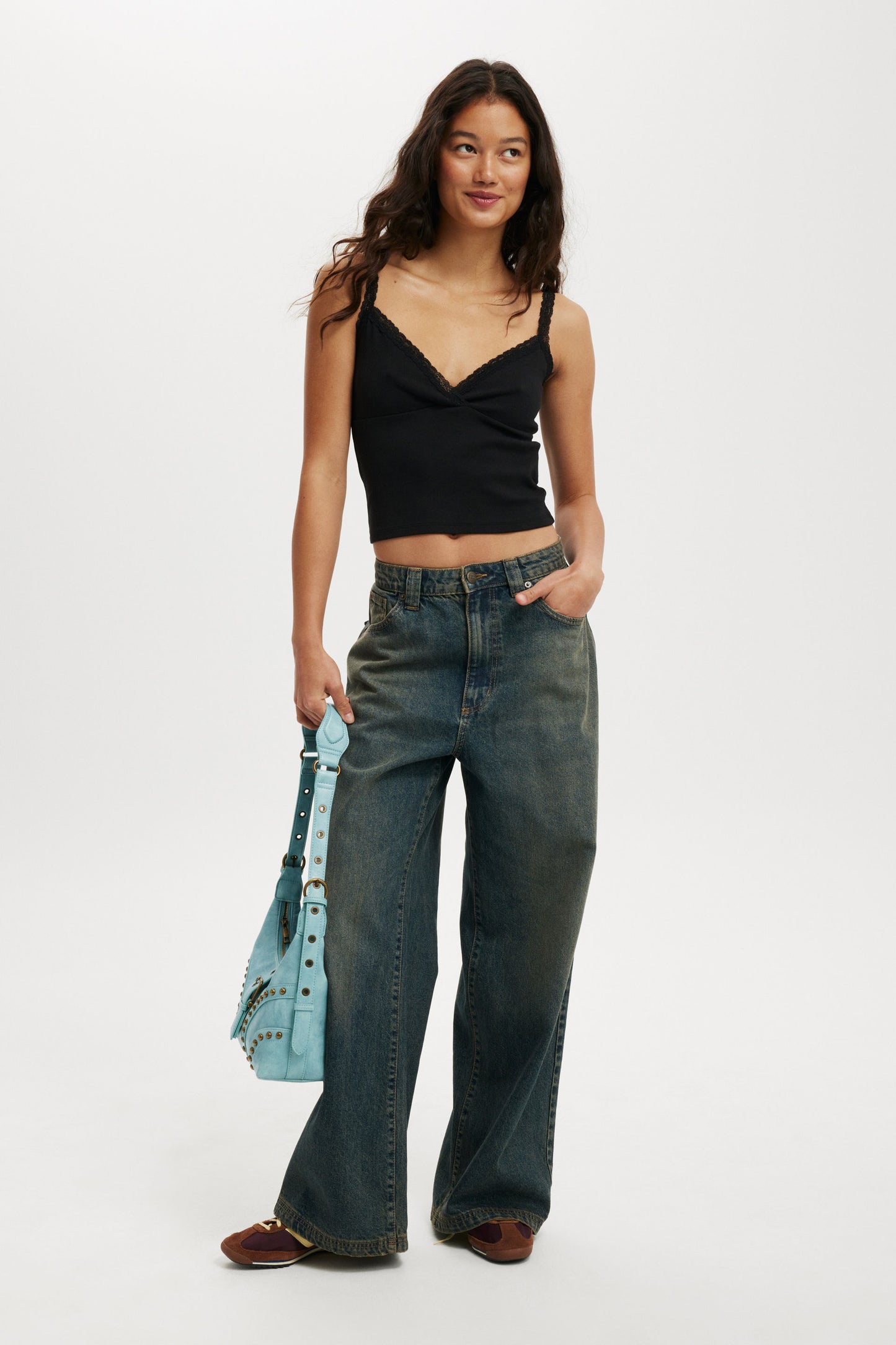 Clare Lace Trim Tank