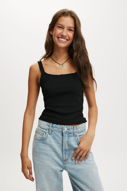 Chelsea Lace Trim Cami