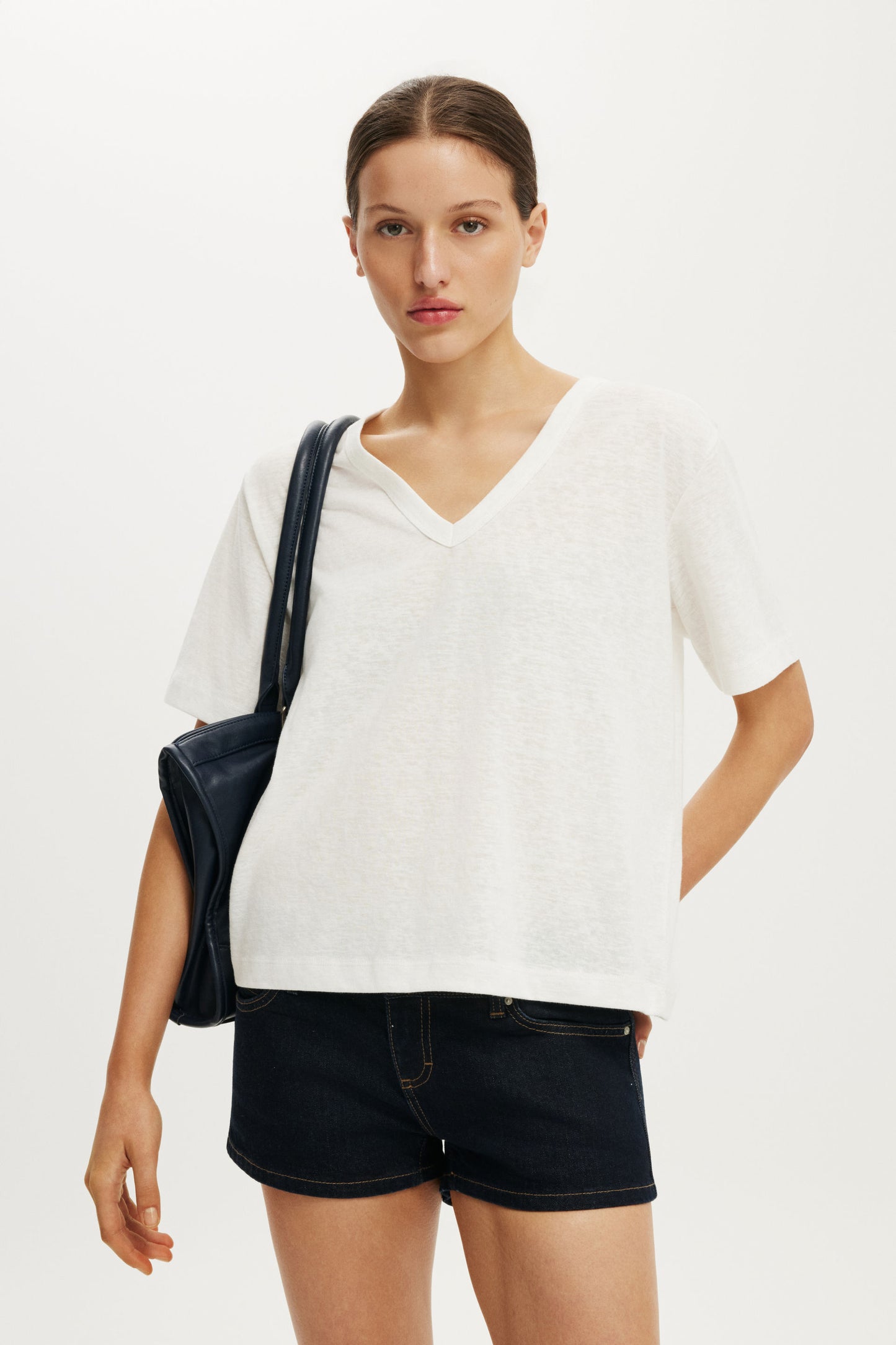 Micro Low Denim Short
