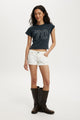 Micro Low Denim Short