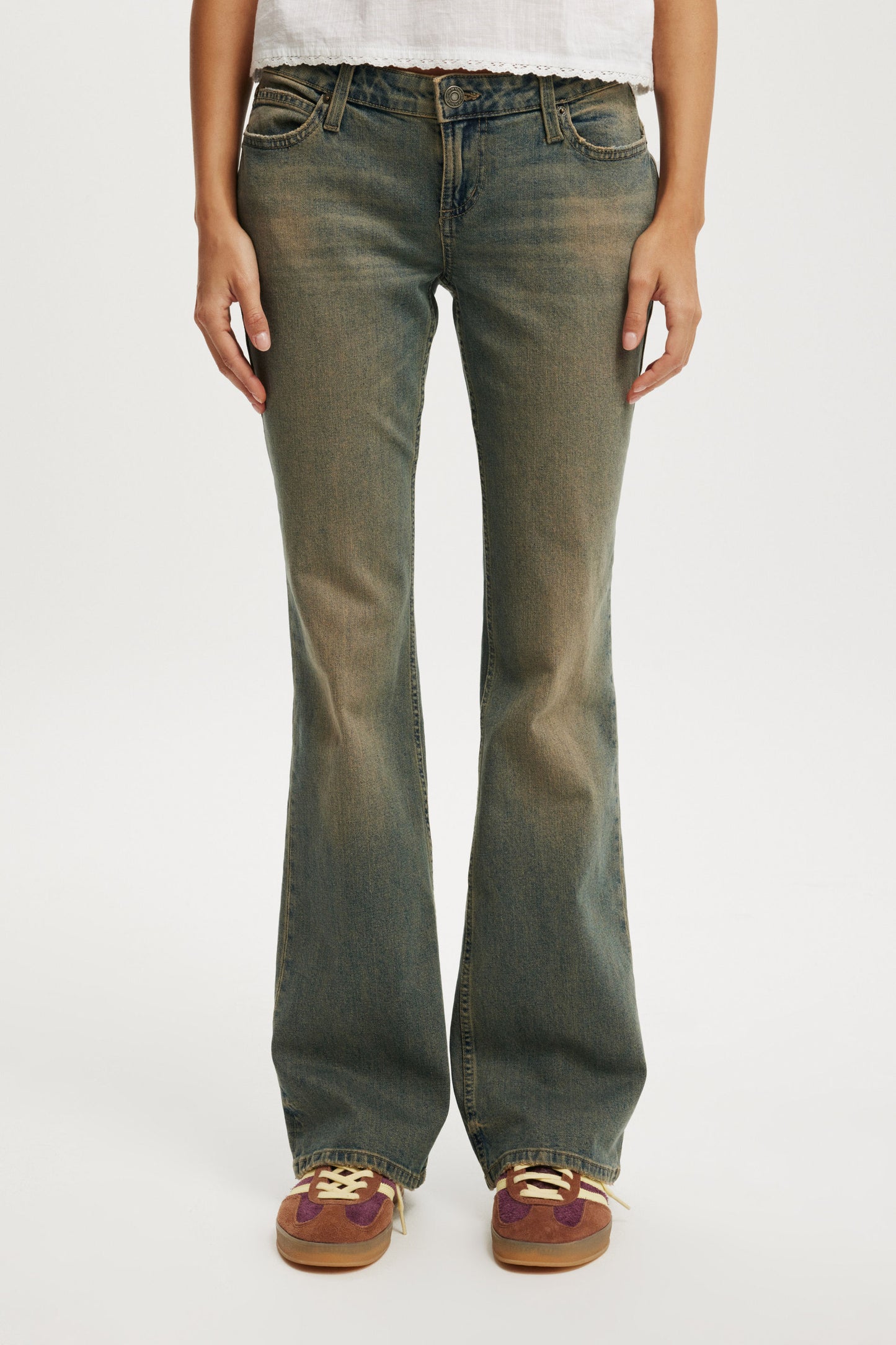 Low Rise Bootcut Jean