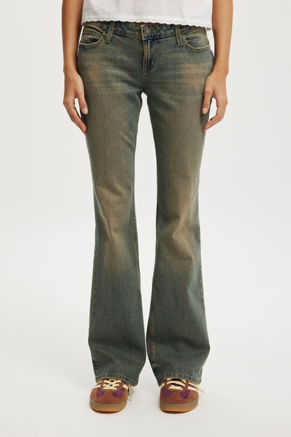 Low Rise Bootcut Jean