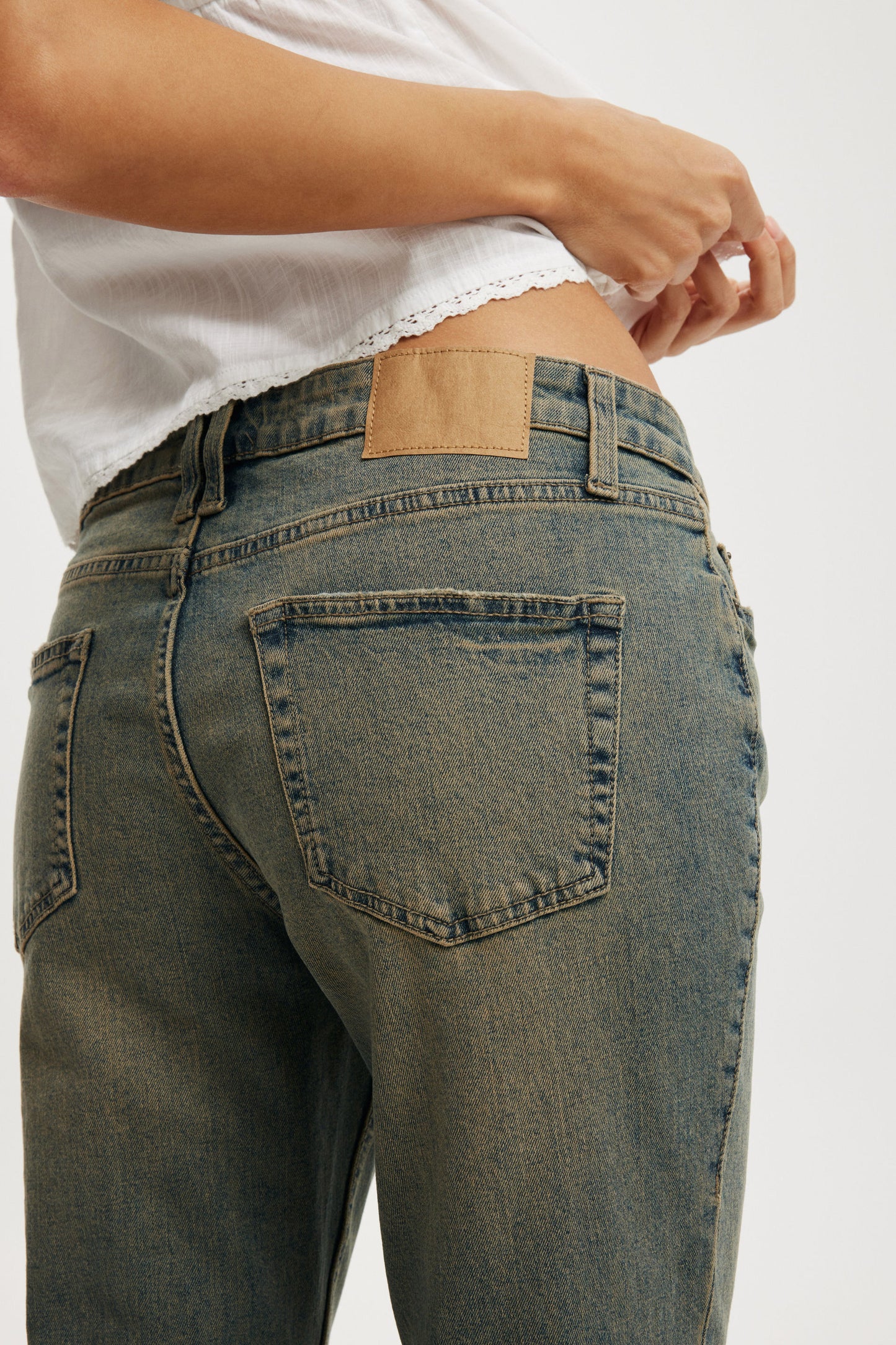 Low Rise Bootcut Jean