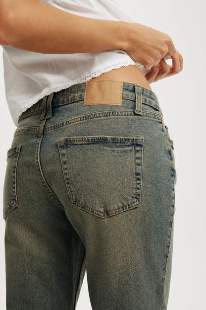 Low Rise Bootcut Jean