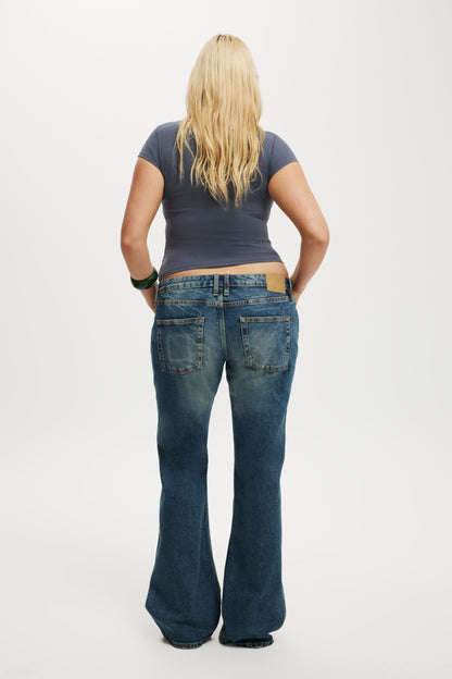 Low Rise Bootcut Jean