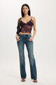 Low Rise Bootcut Jean